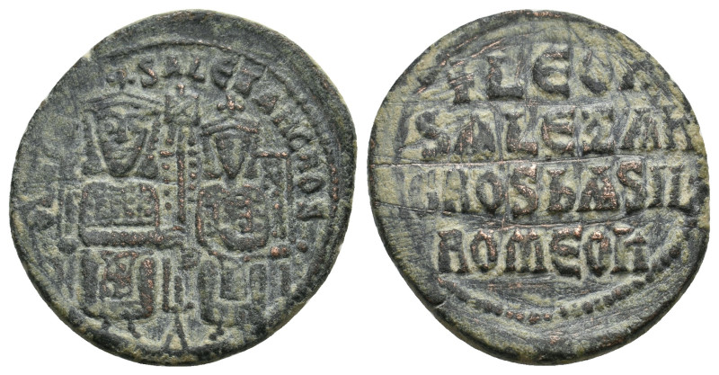 Leo VI (886-912 AD) AE. 7.90g 27.1m