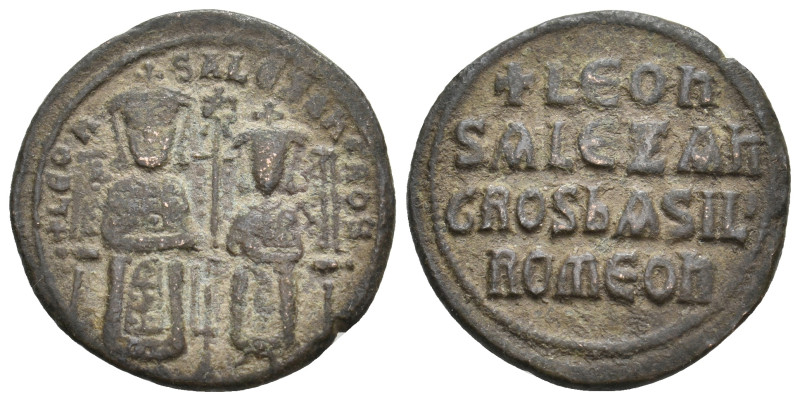 Leo VI (886-912 AD) AE. 7.2g 26.4m