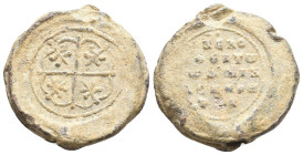 Byzantine Seal. 20.24g 26.75m