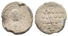 Byzantine Seal. 9.16g 22.5m