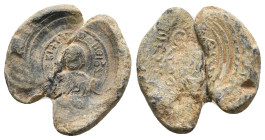 Byzantine Seal. 7.86g 22.5m (BROKEN)