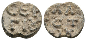 Byzantine Seal. 5.86g 18.2m