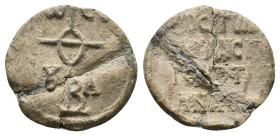 Byzantine Seal. 8.47g 27.3m