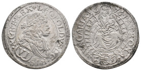 AUSTRIA, Leopold I (1658-1705 AD) AR. 3.15g 25.4m