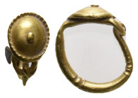 ANCIENT GOLD EARRING. 0.84g