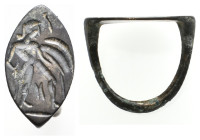ANCIENT ROMAN BRONZE RING (1ST-5TH CENTURY AD.) 4.58g