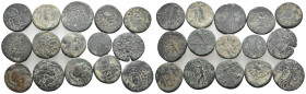 15 GREEK BRONZE COIN LOT (104)