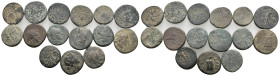 15 GREEK BRONZE COIN LOT (114)