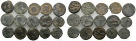 15 ROMAN BRONZE COIN LOT (41)