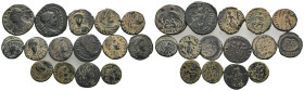 15 ROMAN BRONZE COIN LOT (46)