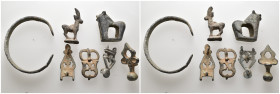 7 ANCIENT OBJECTS LOT (122)