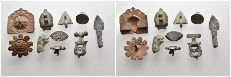 10 ANCIENT OBJECTS LOT (123)