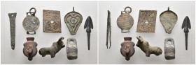 8 ANCIENT OBJECTS LOT (126)
