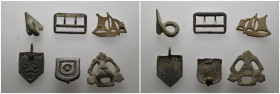 6 ANCIENT OBJECTS LOT (87)