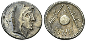 Eravisci AR Denarius, after 59 BC