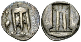 Kroton AR Nomos, c. 480-430 BC