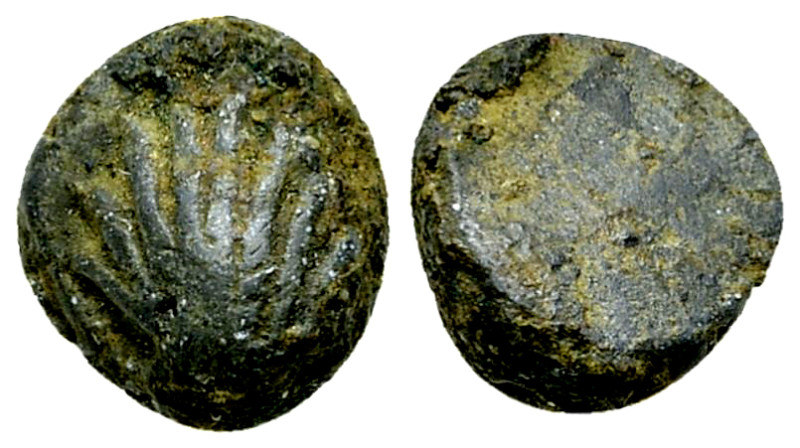 Tarentum (?) AE 12, very rare 

Calabria, Tarentum (?). AE 12 (3.06 g), 4th-3r...