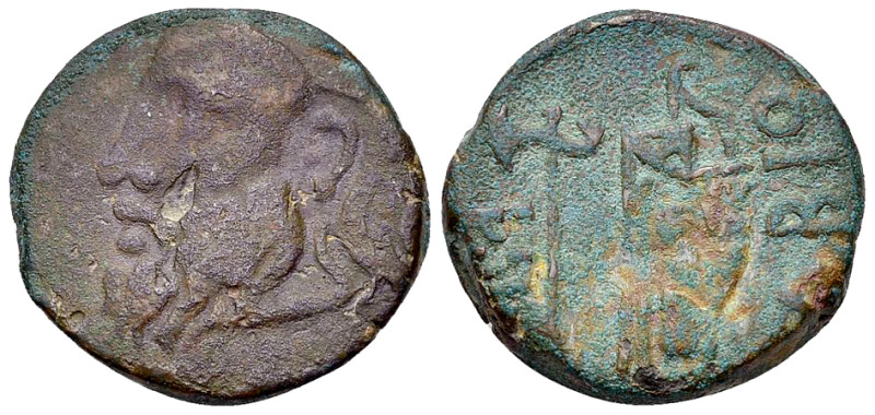 Olbia AE23, c. 260-250 BC 

Skythia, Olbia. AE23 (8.56 g), Civic issue, 260-25...