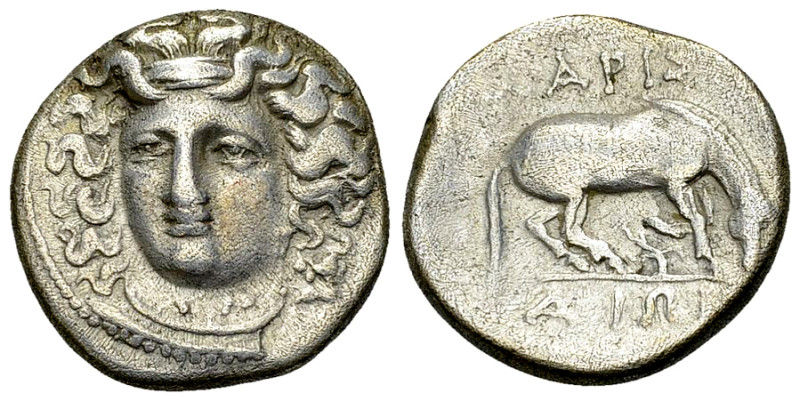 Larissa AR Drachm, mid to late 4th century BC 

Thessaly, Larissa. AR Drachm (...