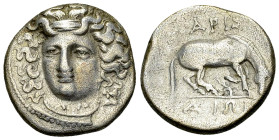 Larissa AR Drachm, mid to late 4th century BC