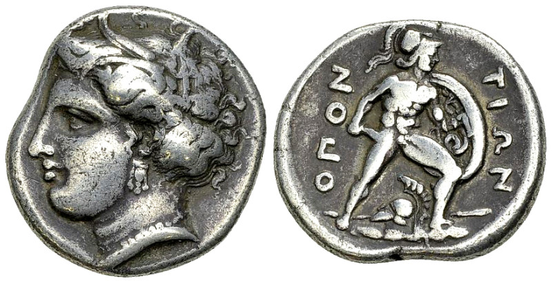 Lokri Opuntii AR Stater, c. 360-350 BC 

Lokris, Lokri Opuntii. AR Stater (21-...