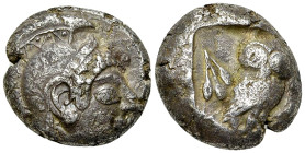 Athens AR Tetradrachm, c. 520-510 BC