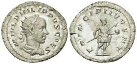 Philip II AR Antoninianus, Prince of the Youth reverse
