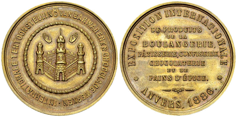 Anvers, AE Medal 1886, Exposition internationale 

Belgium, Anvers. AE Medal 1...