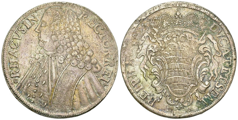 Ragusa AR Tallero 1773 

Croatia. Ragusa. AR Tallero 1773 GA/DM (27.66 g).
Da...