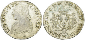 Louis XVI, AR Ecu 1786 M, Toulouse