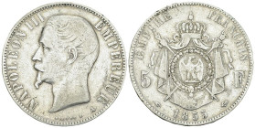 NapolÃ©on III, AR 5 Francs 1855 A, Paris