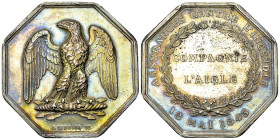 France, AR Jeton 1843, Compagnie l'aigle