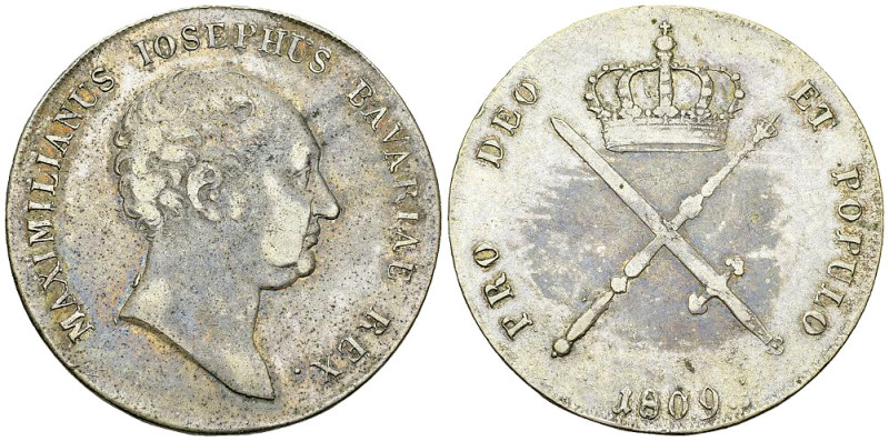 Bayern, AR Kronentaler 1809 

Deutschland, Bayern. Maximilian Joseph. AR Krone...