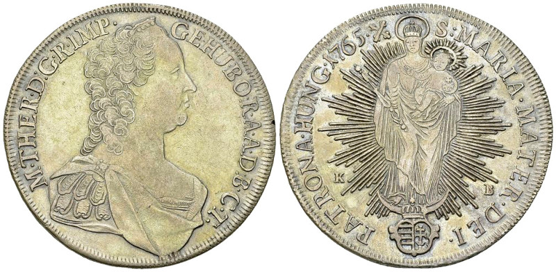 Maria Theresia AR Taler 1765 KB, Kremnitz 

Hungary. Maria Theresia (1740-1780...