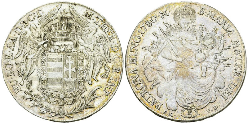 Maria Theresia AR Taler 1780 B 

Hungary. Maria Theresia. AR Taler 1780 B X SK...