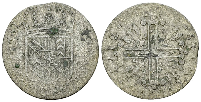 Neuenburg, BI Halbbatzen 1712 

Schweiz, Neuenburg /NeuchÃ¢tel. BI Halbbatzen ...