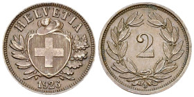 Schweiz, AE 2 Rappen 1926 B