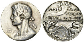 Basel, AR Medaille 1919, BÃ¼rgerturnverein
