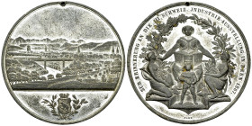 Bern, WM Medaille 1857, Industrieausstellung