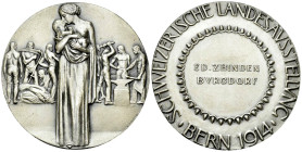 Bern, AR Medaille 1914, Schweiz. Landesausstellung