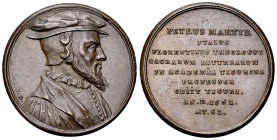 Genf, AE Medaille o.J., Petrus