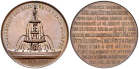 La Chaux-de-Fonds, AE Medaille 1887
