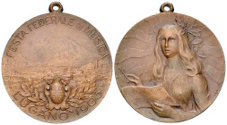 Lugano, AE Medaille 1903, Festa federale di musica