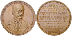 Waadt, AE Medaille 1893, Louis Ruchonnet
