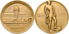 ZÃ¼rich, AE Medaille 1914, Einweihung der UniversitÃ¤t