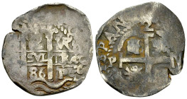 Bolivia AR 2 Reales 1686, PotosÃ­