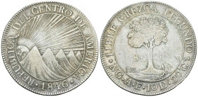 Central American Republic AR 8 Reales 1846/2