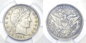 USA, AR Quarter 1893, MS 63