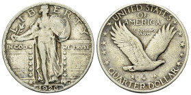 USA AR Quarter Dollar 1926 S