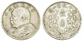 China AR 10 Cents 1914